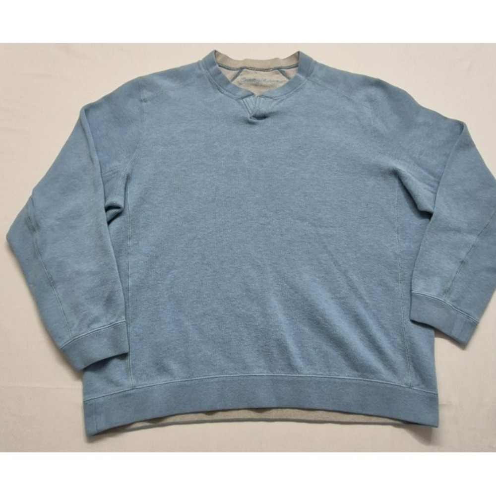 Tommy Bahama men's light blue pullover small ‎ v-neck sweater sz unknown